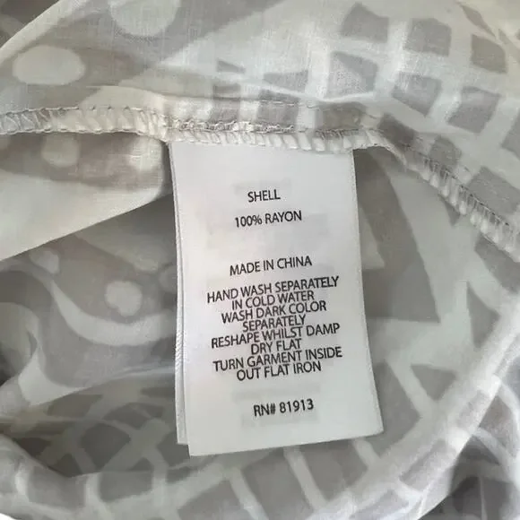 NWT Anthro Plenty by Tracy Reese Kurta Top XS - Picture 6 of 6